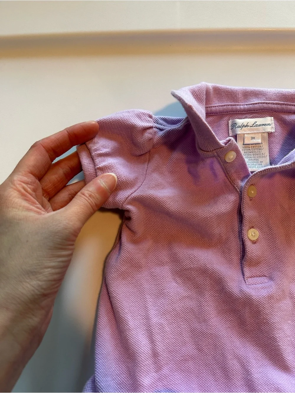 Ralph Lauren Lavender Polo Shirt Dress for Girls